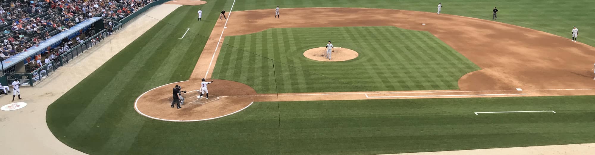green baseball field Tuscaloosa