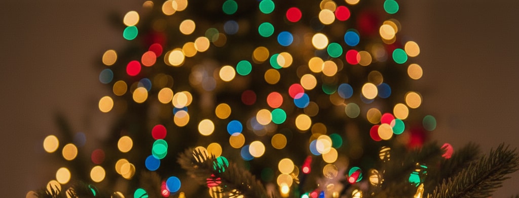 bokeh christmas lights Tuscaloosa